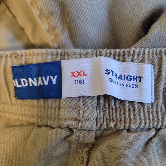 Lot of 4 - Old Navy Boys XXL 18 Jogger & Straight Built in Flex Pants Bundle Set - Picture 4 of 7